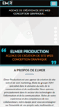 Mobile Screenshot of elmer-production.com